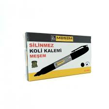 MEŞEM SİYAH SİLİNMEZ KOLİ KALEMİ 